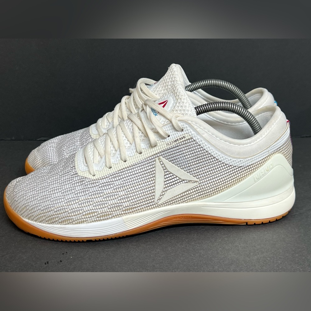 Reebok White and Gray Athletic Shoes